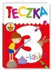 Teczka 3-latka. Autor: Ilona Brydak (ilustr.), Lekan Elżbieta. Dadada.pl Okładka książki Teczka 3-latka