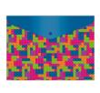 Opakowanie Teczka kopertowa A4 z zatrzaskiem PP Colour bricks