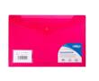 Opakowanie Teczka kopertowa PP A4+ 2 kieszenie różowa (5szt)