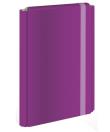 Opakowanie Teczka z gumką twarda oprawa A4+ fioletowa