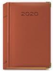 Opakowanie Terminarz 2020 B6 Lux Złocony brązowy