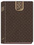 Opakowanie Terminarz 2020 B7 Baladek ciemnobrązowy