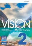 Vision 2 SB OXFORD + CD. Autor: Elizabeth Sharman, Duckworth Michael. Dadada.pl Okładka książki Vision 2 SB OXFORD + CD