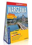 Warszawa kieszonkowy laminowany plan miasta 1:26 000. Autor:   Praca zbiorowa. Dadada.pl Okładka książki Warszawa kieszonkowy laminowany plan miasta 1:26 000