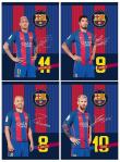 Opakowanie Zeszyt A5/16k kratka FC Barcelona 5 ASTRA
