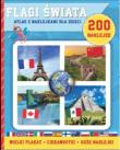 Okładka książki 200 naklejek. Flagi świata