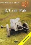 3,7 cm Pak. Tank Power vol. CCXVI 481. Autor: Janusz Ledwoch. Dadada.pl Okładka książki 3,7 cm Pak. Tank Power vol. CCXVI 481