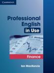 Okładka książki Professional English in Use Finance