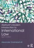Okładka książki Akehurst's Modern Introduction to International Law