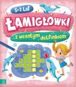 Łamigłówki z wesołym delfinkiem 5-7 lat. Autor: Opracowanie zbiorowe. Dadada.pl Okładka książki Łamigłówki z wesołym delfinkiem 5-7 lat