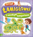 Łamigłówki z wesołym kangurkiem 5-7 lat. Autor: Opracowanie zbiorowe. Dadada.pl Okładka książki Łamigłówki z wesołym kangurkiem 5-7 lat