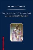 Okładka książki O czuwaniach sług Boga