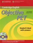 Objective PET Student's Book with answers z CD-ROM. Autor: Hashemi Louise, Thomas Barbara. Dadada.pl Okładka książki Objective PET Student's Book with answers z CD-ROM