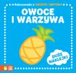 OWOCE I WARZYWA KOLOROWANKI Z GRUBYM OBRYSEM. Autor: Opracowanie zbiorowe. Dadada.pl Okładka książki OWOCE I WARZYWA KOLOROWANKI Z GRUBYM OBRYSEM