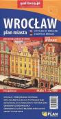 Plan miasta - Wrocław 1:22 000. Autor: Opracowanie zbiorowe. Dadada.pl Okładka książki Plan miasta - Wrocław 1:22 000