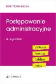 Postępowanie administracyjne. Autor: Opracowanie zbiorowe. Dadada.pl Okładka książki Postępowanie administracyjne
