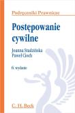 Postępowanie cywilne. Autor: Cioch Paweł, Studzińska Joanna. Dadada.pl Okładka książki Postępowanie cywilne