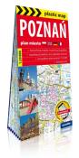 Poznań foliowany plan miasta 1:20 000. Autor: Opracowanie zbiorowe. Dadada.pl Okładka książki Poznań foliowany plan miasta 1:20 000