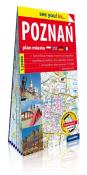Poznań papierowy plan miasta 1:20 000. Autor: praca zbiorowa. Dadada.pl Okładka książki Poznań papierowy plan miasta 1:20 000