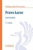 Prawo karne. Autor: Gardocki Lech. Dadada.pl Okładka książki Prawo karne