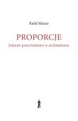 Okładka książki Proporcje.