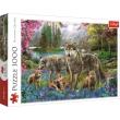 Opakowanie Puzzle 1000 Wilcza rodzina TREFL