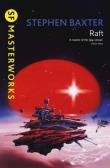 Raft. Autor: Stephen Baxter. Dadada.pl Okładka książki Raft