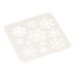 Opakowanie Szablon 52 Płatki śniegu