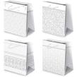 Opakowanie TOREBKI OZDOBNE T17L SET 6 BIAŁE 5 SZTUK