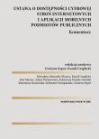 Ustawa o dostępności cyfrowej stron internetowych i aplikacji mobilnych podmiotów publicznych. Komen. Autor: Opracowanie zbiorowe. Dadada.pl Okładka książki Ustawa o dostępności cyfrowej stron internetowych i aplikacji mobilnych podmiotów publicznych. Komen