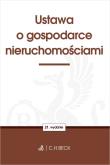 Okładka książki Ustawa o gospodarce nieruchomościami