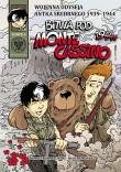 Wojenna odyseja Antka Srebrnego 1939-1944 z4 Bitwa pod Monte Cassino 1944 r.. Autor: Robaczewski Tomasz, Ronek Huber. Dadada.pl Okładka książki Wojenna odyseja Antka Srebrnego 1939-1944 z4 Bitwa pod Monte Cassino 1944 r.