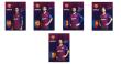 Opakowanie Zeszyt MO A5/32K kratka FC Barcelona (10szt) ASTRA