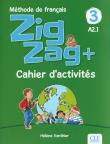 Zigzag+ 3 Cahier d'activités. Autor: Vanthier Helene. Dadada.pl Okładka książki Zigzag+ 3 Cahier d'activités