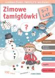 Zimowe łamigłówki. Łamigłówki mądrej główki. Autor: Tamara Michałowska (oprac.). Dadada.pl Okładka książki Zimowe łamigłówki. Łamigłówki mądrej główki