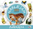 ZWIERZĘTA NAKLEJAM 285 NAKLEJEK. Autor: Miłoszewski Leszek. Dadada.pl Okładka książki ZWIERZĘTA NAKLEJAM 285 NAKLEJEK