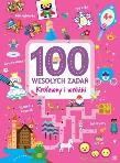 Okładka książki 100 wesołych zadań. Królewny i wróżki