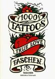 1000 Tattoos. Autor: Schiffmacher Henk, Riemschneider Burkhard. Dadada.pl Okładka książki 1000 Tattoos