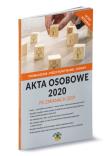 Akta osobowe 2020. Autor: konsultacja: Katarzyna Wrońska-Zblewska, Frączek Monika. Dadada.pl Okładka książki Akta osobowe 2020