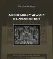 Okładka książki Architektura Warszawy II Rzeczpospolitej BR