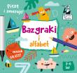 BAZGRAKI I ALFABET KAPITAN NAUKA. Autor: Monika Sobkowiak. Dadada.pl Okładka książki BAZGRAKI I ALFABET KAPITAN NAUKA