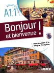 Okładka książki Bonjour et bienvenue! Podręcznik + CD A1.1