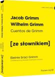 Okładka książki Cuentos de Grimm - Baśnie braci Grimm z podręcznym słownikiem hiszpańsko-polskim poziom A2-B1