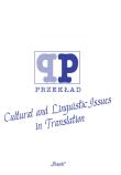 Okładka książki Cultural and Linguistic Jssues in Translation