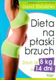 Dieta na płaski brzuch. Autor: David Zinczenko. Dadada.pl Okładka książki Dieta na płaski brzuch