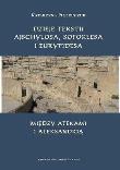Okładka książki Dzieje tekstu Ajschylosa, Sofoklesa...