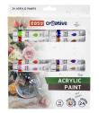 Opakowanie Farba akrylowa 24 kolory EASY