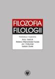 Okładka książki Filozofia filologii