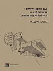 Okładka książki Formy wspornikowe w architekturze domów indywid.
