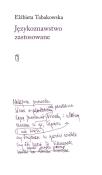 Językoznawstwo zastosowane. Autor: Elżbieta Tabakowska. Dadada.pl Okładka książki Językoznawstwo zastosowane